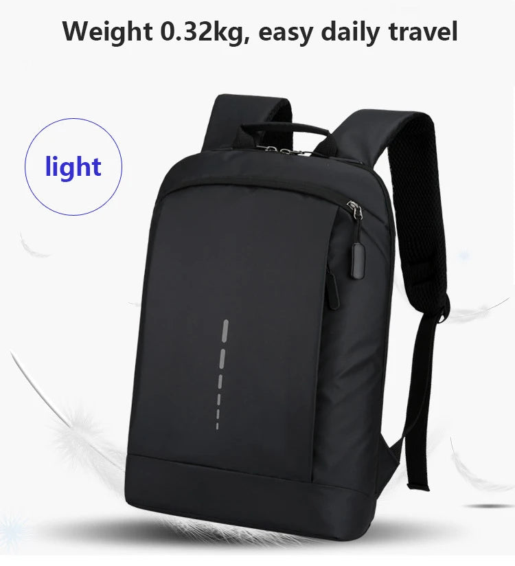 Men's Waterproof Backpack Ultra Lightweight Back Bag for Men Backpack Book Bag Men's Stylish Backpack 15.6" Notebook Backpack