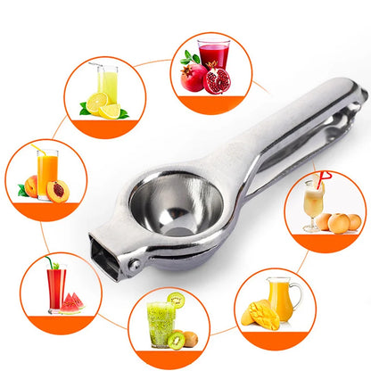 Lemon Squeezer Stainless Steel Manual Juicer Processor Kitchen Accessories Juice Fruit Pressing Citrus Orange Juicer Lemon Press