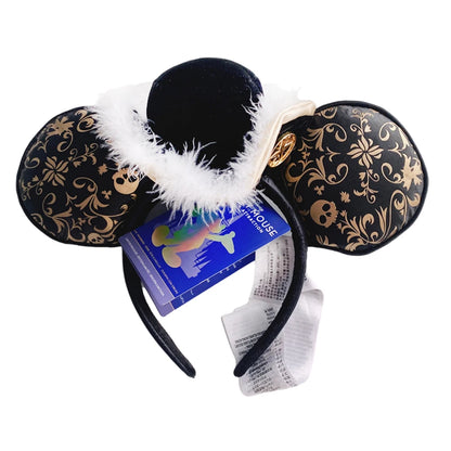 Black Bat Micey Mouse Ears Headband Masquerade Princess Decoration Cosplay Costume Holiday Birthday Party Gift Girls/Adults