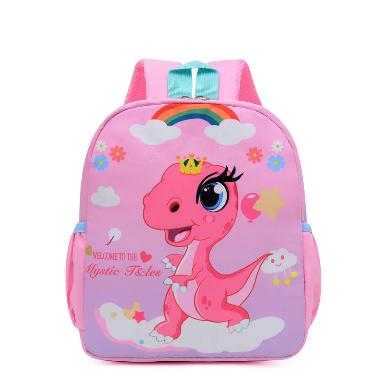 Cute Cartoon Dinosaur Baby Backpacks Kindergarten Schoolbag Children Boys Girls School Bags Adjustable Animals Kid Backpack