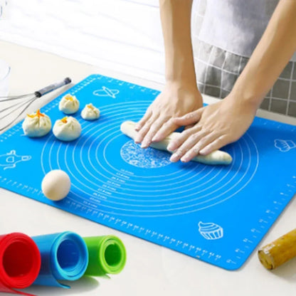 Silicone Baking Mats Sheet Pizza Dough Non-Stick Maker Holder Pastry Kitchen Accessories Cooking Tools Utensils Bakeware