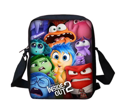 Cute Cartoon Inside Out 2 Child School Backpack With Shoulder Bag Pencil Bags School Bags for Boys Girls Best Gift