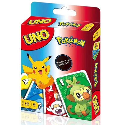 hot Board Games UNO Pokemon Cards Table Uno No mercy GameMultiplayer Family Party Boardgame Funny UNO Card Children Toys Poker