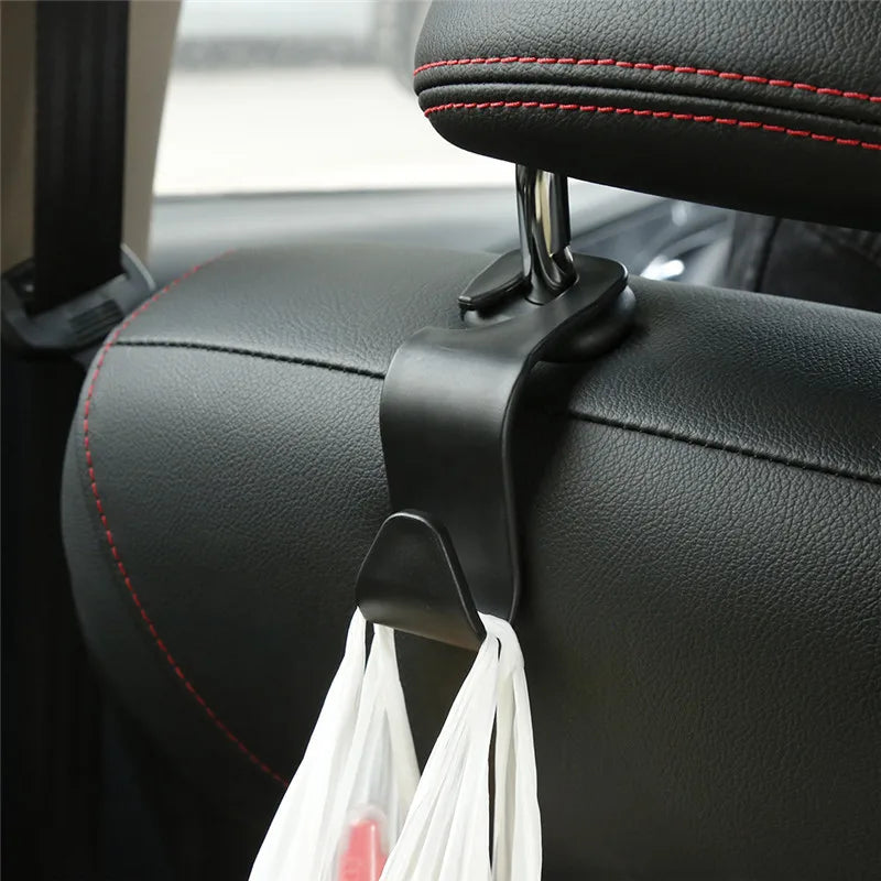 Universal Car Seat Back Hook Car Accessories Interior Portable Hanger Holder Storage for Car Bag Purse Cloth Decoration Dropship