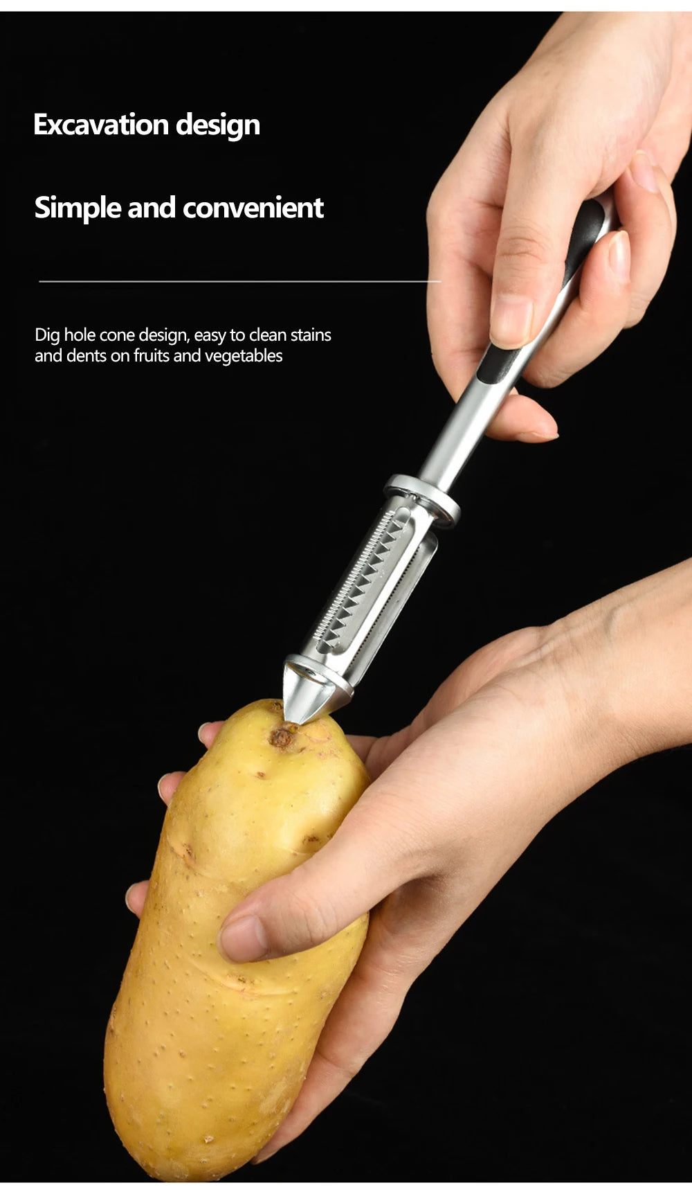 Fruit and Vegetable Peeler,Kitchen Accessories,Alloy Sharp Peeler Potato Carrot Grater Peeler Kitchen Gadget