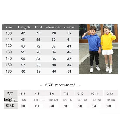 Kids Basketball Hoodie Sports Hoodie Set Spring Autumn Children Hoodie+Pants 2-Piece Set Teen Cute 4-14Y Boys Girls Hoodie Suits