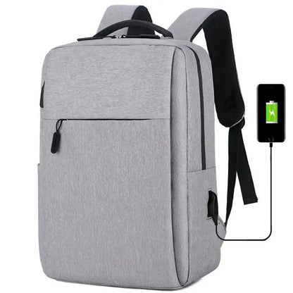 Business Backpack for Men Women Multifunctional Waterproof Laptop Bags with USB Charging Nylon Casual Rucksack School Bag