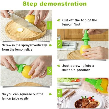 1PC Kitchen Gadgets Lemon Sprayer Fruit Juice Citrus Spray Orange Juice Squeeze Fruit Squeezer Kitchen Cooking Tools New