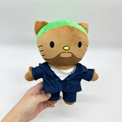 Hello Kitty as Frank Ocean Plush Doll Plushies Stuffed Toys Cute Kids Boys Girls Christmas Gifts