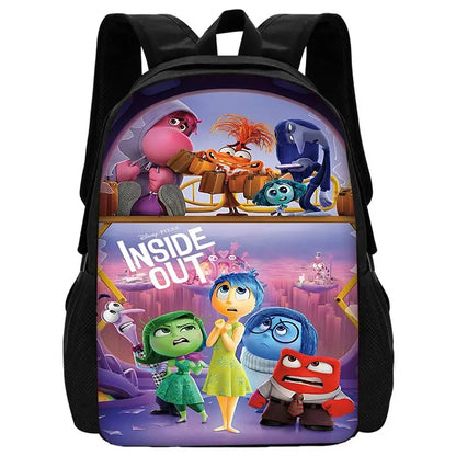 Cute Cartoon Inside Out 2 Child School Backpack With Shoulder Bag Pencil Bags School Bags for Boys Girls Best Gift