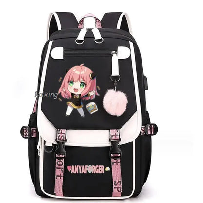 Hot Anime Spy X Family Backpack Teenage Girls Laptop Rucksack Student Shoulder School Bag Schoolbag Academy Bagpack Mochilas