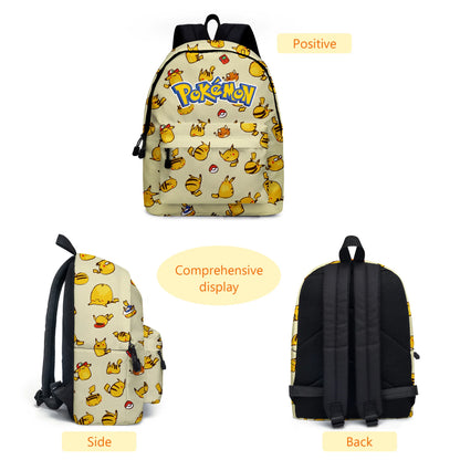 pokemon, pikachu, cartoon, elementary and middle school students' schoolbags, children's backpacks  anime  anime figure