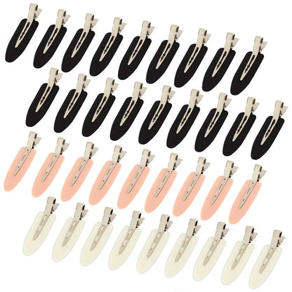 10pcs/set No Crease Basic Hair Clips For Women Girls Hair Styling Makeup No Bend Hairpins Barrettes Fashion Hair Accessories