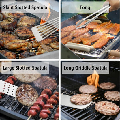 41 Pcs Grill Tools Utensils Set Griddle Accessories Kit for Outdoor Grilling BBQ Gift for Men Grill Utensils Set