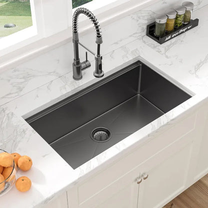 33 Kitchen sink undermount bronze black