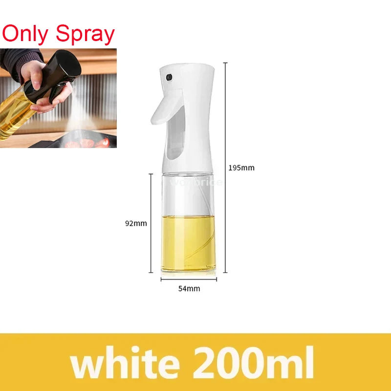 2 in 1 Spray for Olive Oil Spray Sprayer Dispenser Bottle Comfortable Handle Design for Barbecue Air Frying Pan Oven Camping