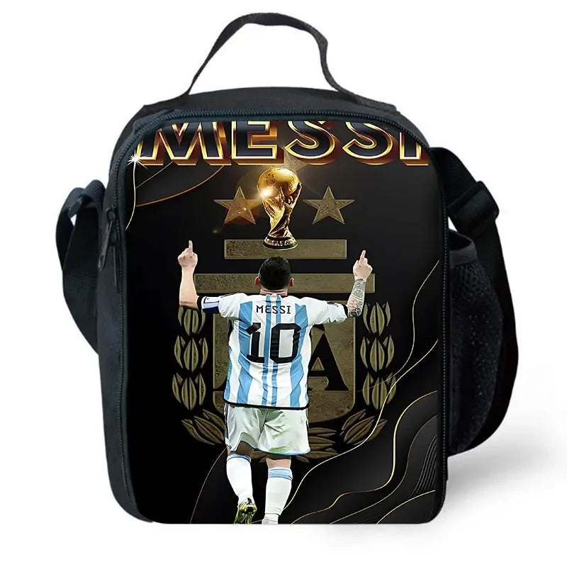 Cartoon C-CR7 Football-Stars Child Backpack,Lunch Bags,Pencil Bags for 4-8 Years Old Anime School Bags for Boys Girls Best Gift