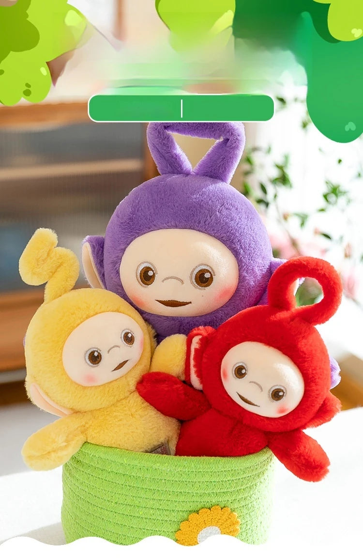 30/45cm Teletubbies Plush Toy Rabbit Plush Toy Pp Cotton Filled Cartoon Anime Doll Children'S Comfort Sleeping Doll Kid Gifts