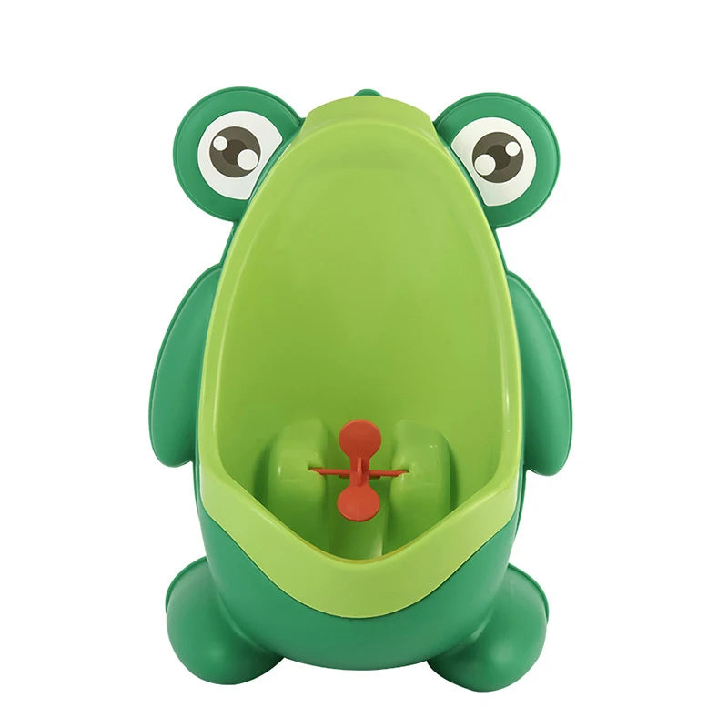 Cartoon Baby Toilet Urinal Boy Wall-mounted Urinal Frog Shape Boy Standing Urinal Toilet Training Urinal