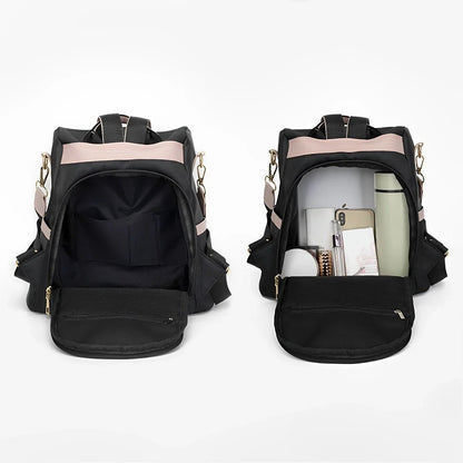 Women Backpack Waterproof Travel Organizer Casual Bag with Detachable Shoulder Strap Anti-Theft School Shoulder Bag New