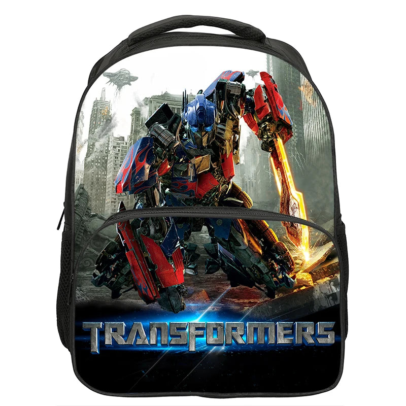 T-Transformers Popular Movies Child School Backpack 3pcs Set Shoulder Bags Pencil Case Book Bags for Boys Girls Best Gift