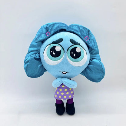 20-30cm Inside Out 2 Disney Pixar Plush Toys Doll  ANXIETY Ennui Envy Embarrassment Joy Plushie Stuffed Gift for Kids Christmas