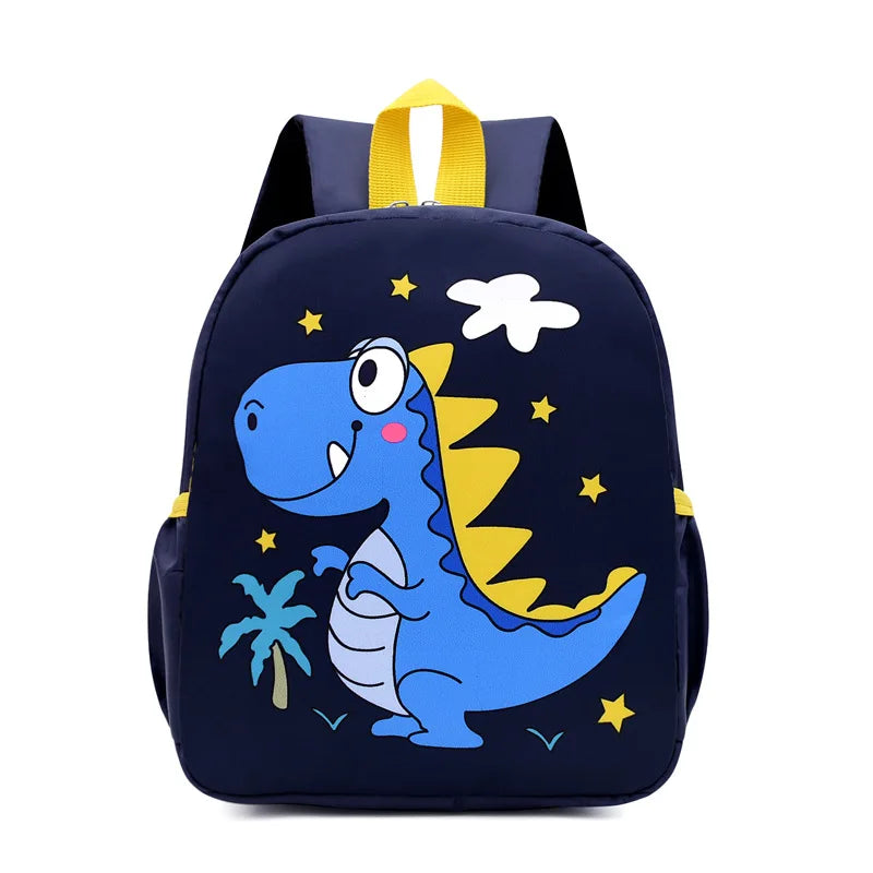 Cute Cartoon Dinosaur Baby Backpacks Kindergarten Schoolbag Children Boys Girls School Bags Adjustable Animals Kid Backpack