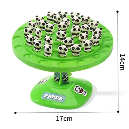 Party Games Kids Two-Player Match Panda Balance Tree Creative Fun Balance Spaceman Puzzle Tabletop Game Interactive Toy for Kids