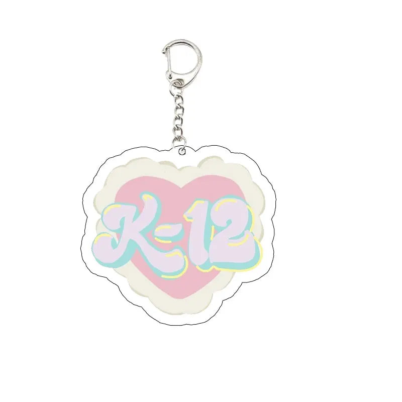 Melanie Martinez Key Chain Key Ring Keychain for Accessories Bag Acrylic Sunny Pendant Melanie Martinez Keyring Chains Jewelry F