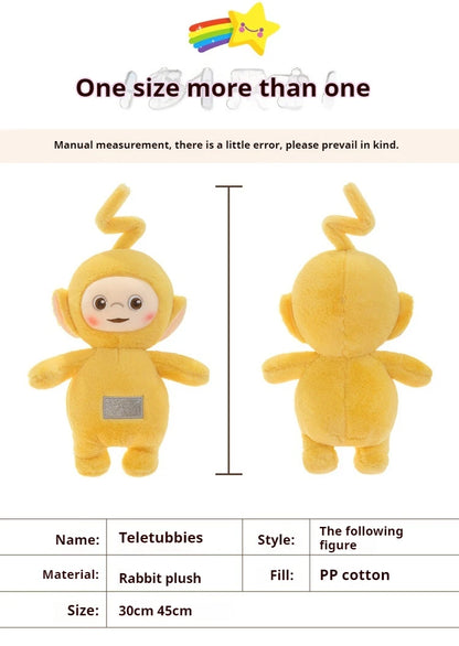 30/45cm Teletubbies Plush Toy Rabbit Plush Toy Pp Cotton Filled Cartoon Anime Doll Children'S Comfort Sleeping Doll Kid Gifts