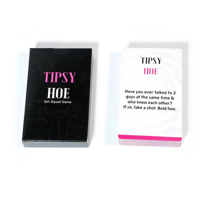 Tipsyhoe Girl's Night Game Ladies Night Game for Party Bachelorette Parties and Bridal Shower Game Drinking Games Tipsy Hoe