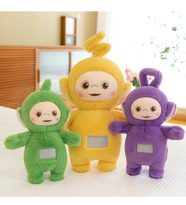 30/45cm Teletubbies Plush Toy Rabbit Plush Toy Pp Cotton Filled Cartoon Anime Doll Children'S Comfort Sleeping Doll Kid Gifts