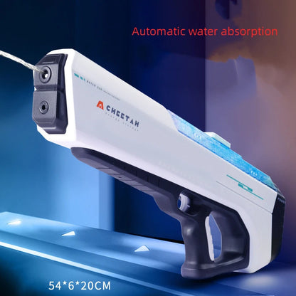 2023 Automatic Water Absorption Electric Water Gun High Tech Automatic Water Soaker Guns Large Capacity High Pressure Water Gun