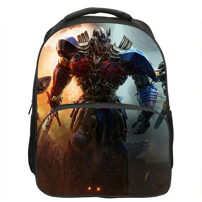 T-Transformers Popular Movies Child School Backpack 3pcs Set Shoulder Bags Pencil Case Book Bags for Boys Girls Best Gift