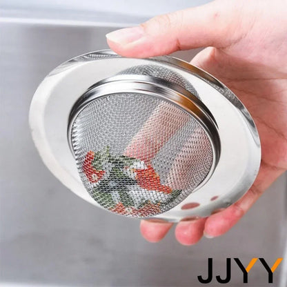 JJYY Stainless Steel Sink Strainer Washbasin Strainer Washbasin Hair Strainer Sewer Floor Drain Kitchen Accessories