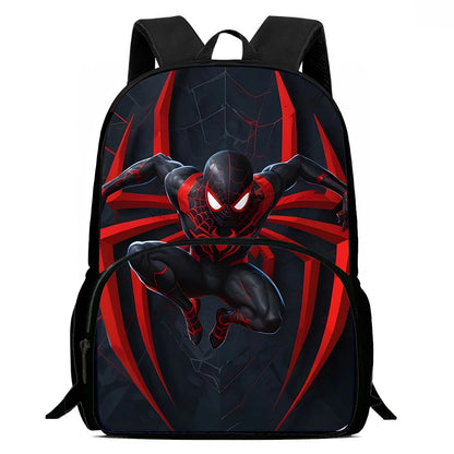 3Pcs Set anime Spiders-man Child Backpacks Shoulder Bag Pencil Case Pupil Large Capacity School Bags for Boys Girls Best Gift