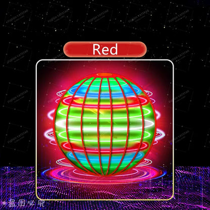 Flying Ball Suspension Color LED Automatic Boomerang Ball Black Tech Magic Ball Flying Toys Gyroscopic Anti-Gravity For Children