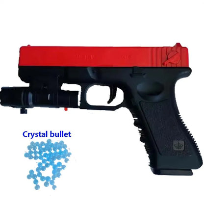 Manual pistol G17 Soft bullet toy gun Children's Pistol Toy Boy Gift Air Gun launcher CS shooting game