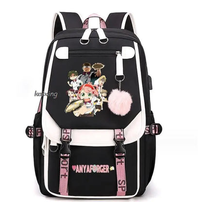 Hot Anime Spy X Family Backpack Teenage Girls Laptop Rucksack Student Shoulder School Bag Schoolbag Academy Bagpack Mochilas