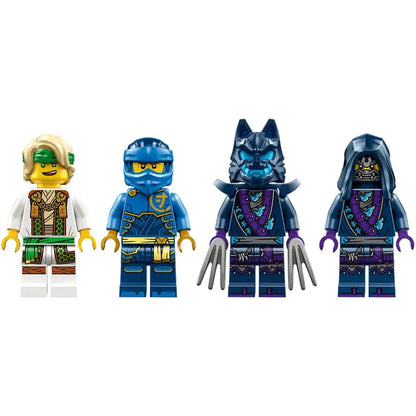 LEGO NINJAGO Jay's Mech Battle Pack, Action Toy For Boys And Girls With Action Figure And Minifigure,71805