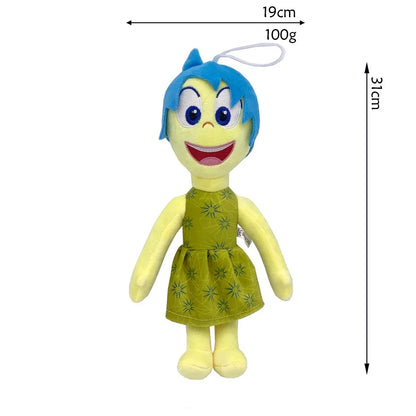 20-30cm Inside Out 2 Disney Pixar Plush Toys Doll  ANXIETY Ennui Envy Embarrassment Joy Plushie Stuffed Gift for Kids Christmas