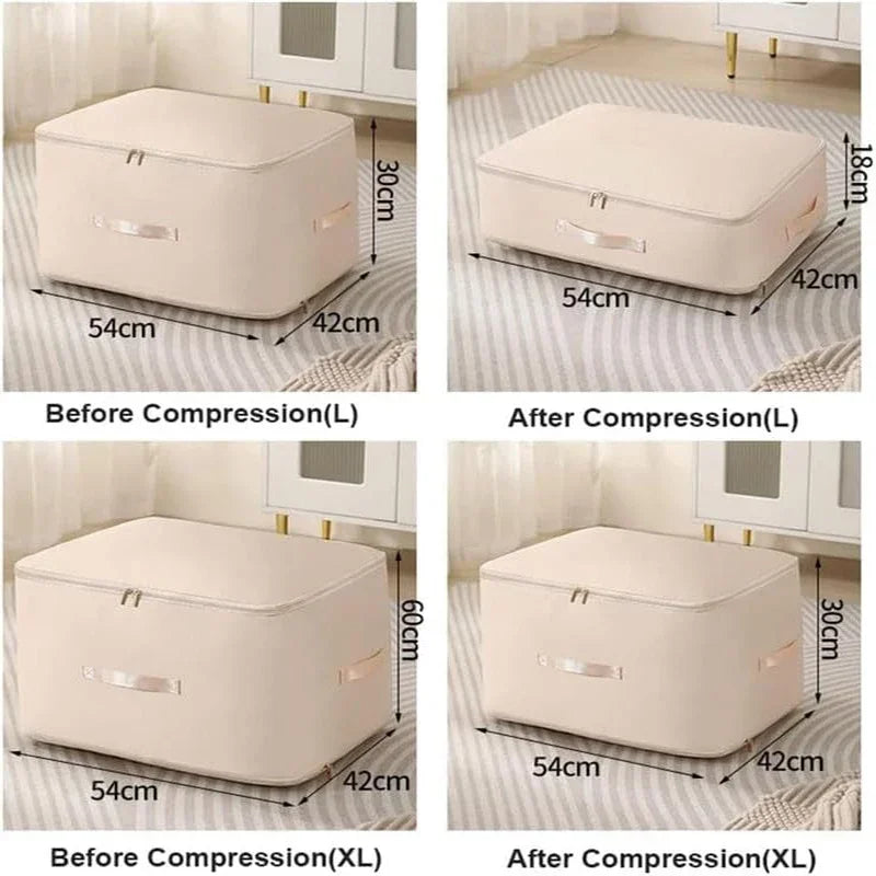 Self Compression Organizer Duvet Storage Bag Large Capacity Self Compression Moving Organizer Bags Heavy Duty Moving Bags