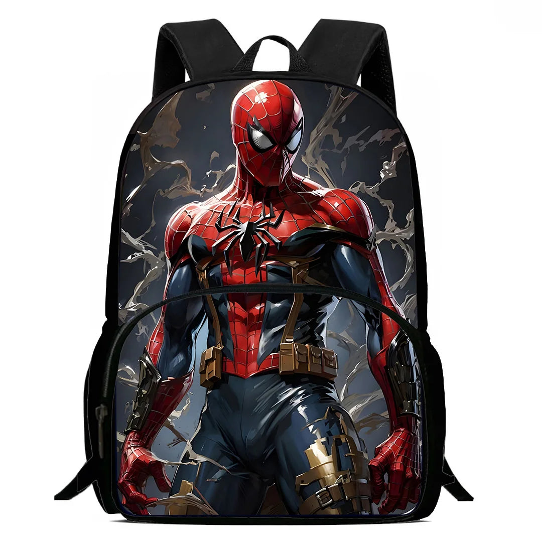 3Pcs Set anime Spiders-man Child Backpacks Shoulder Bag Pencil Case Pupil Large Capacity School Bags for Boys Girls Best Gift