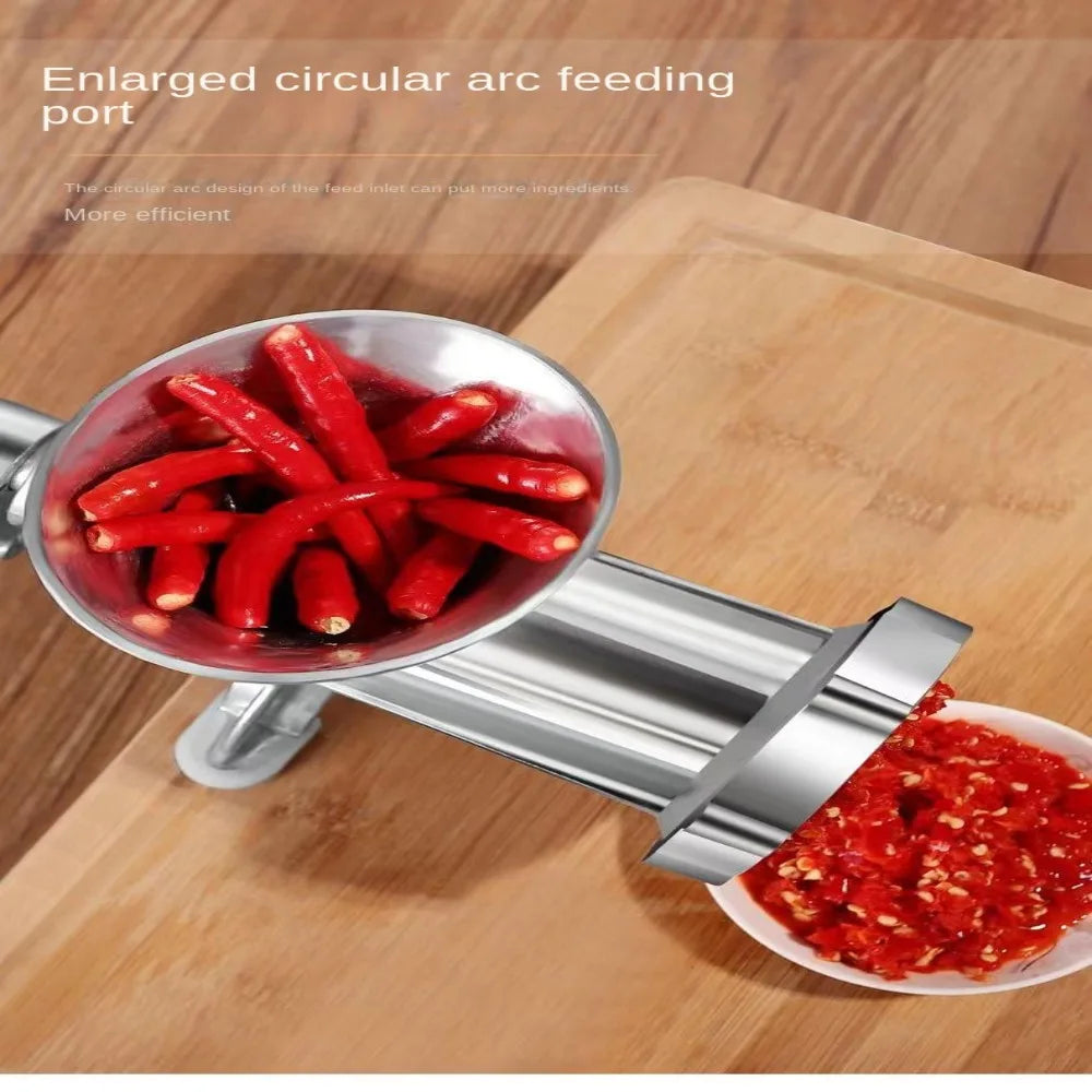 Adjustable Heavy Duty Meat Mincer Grinder Hand Operated Manual Kitchen Noodles Grinder Sausage Filler Fruit Beef Pasta Maker