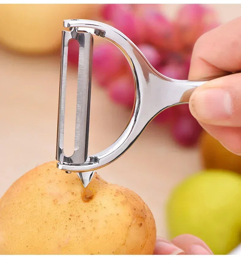 304 Stainless Steel Y-Shaped Potato Apple Peeler Rotatable Fruits Peeler Peeling Tool Kitchen Gadgets Fruit Vegetable Tools