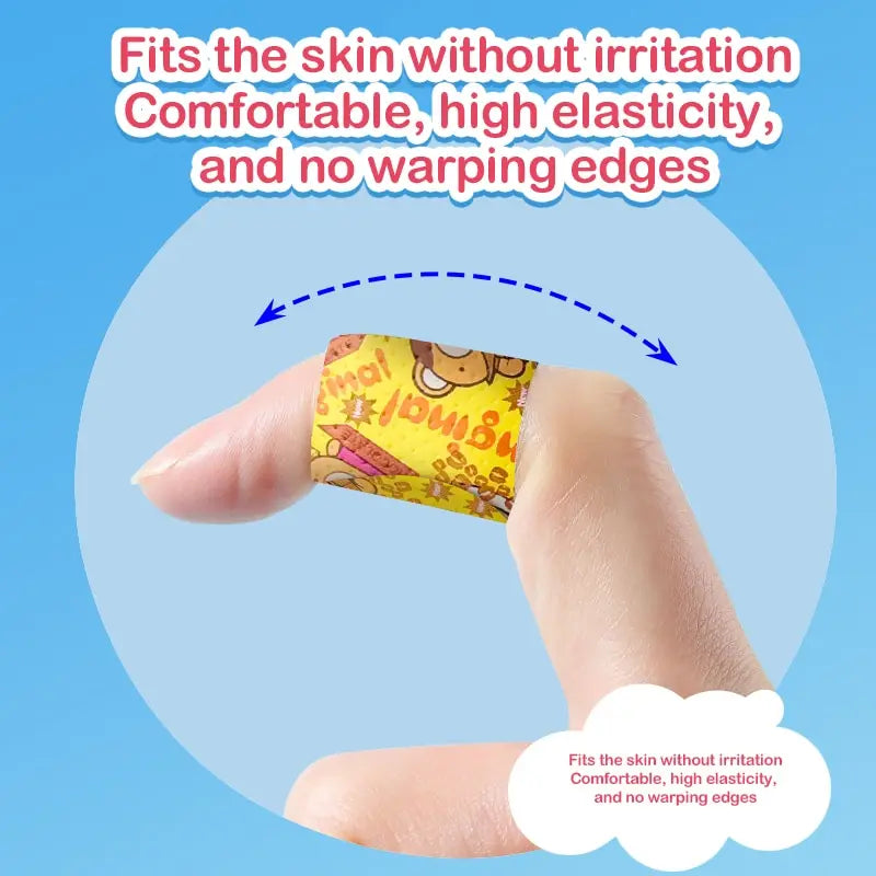 120pcs/Lot Cartoon Animal Pattern Band Aid Hemostasis Adhesive Bandages First Emergency Kit Wound Plaster Patches For Kids