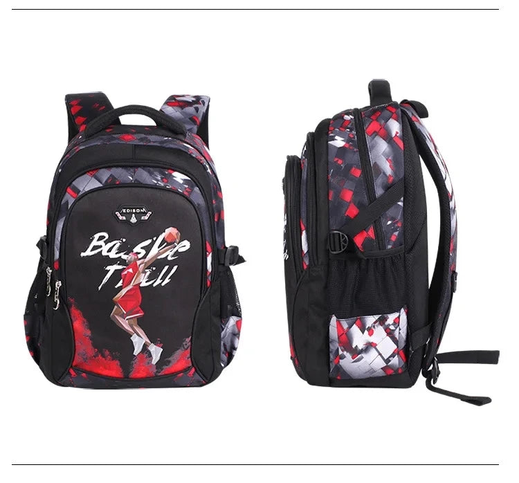 Basketball Back Pack School Bags for Teenagers Boys Kids Bags Children Anime Backpack Boy for Primary School Children's Backpack