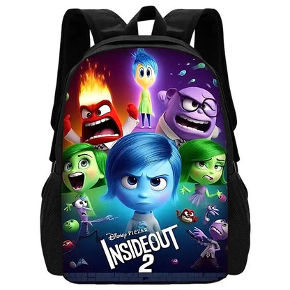 Cute Cartoon Inside Out 2 Child School Backpack With Shoulder Bag Pencil Bags School Bags for Boys Girls Best Gift