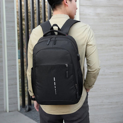 Simple and stylish backpack, large capacity multifunctional backpack for commuting, business travel, student computer bag-ll