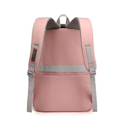 Girl School Bag Women Backpack Back Pack For Teenager Children Female Pink Schoolbag Primary High Bagpack Class Teens Child Kids